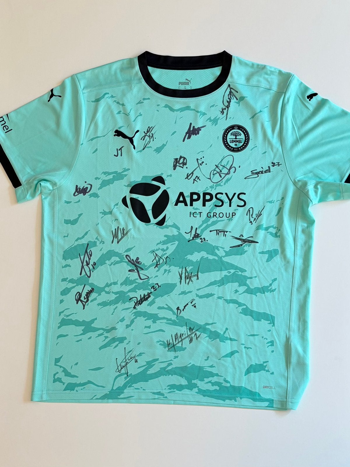 Maillot Lommel SK signé., Enlèvement ou Envoi, Neuf, Maillot