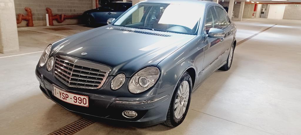 Mercedes-Benz E200 CDI 170.000 km, Auto's, Mercedes-Benz, 4 deurs, Zwart, 4 cilinders, Leder