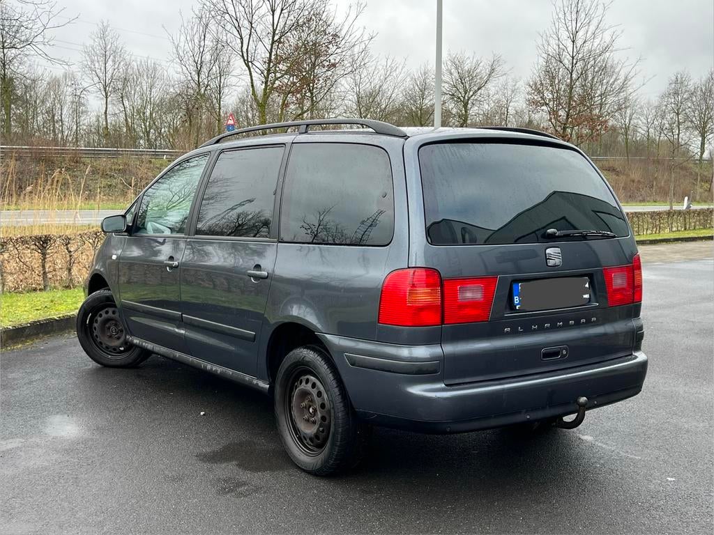 Seat Alhambra 2.0 TDi / 2007 / 216.000km, Autos, Seat, Argent ou Gris, Achat, Entreprise, 5 portes