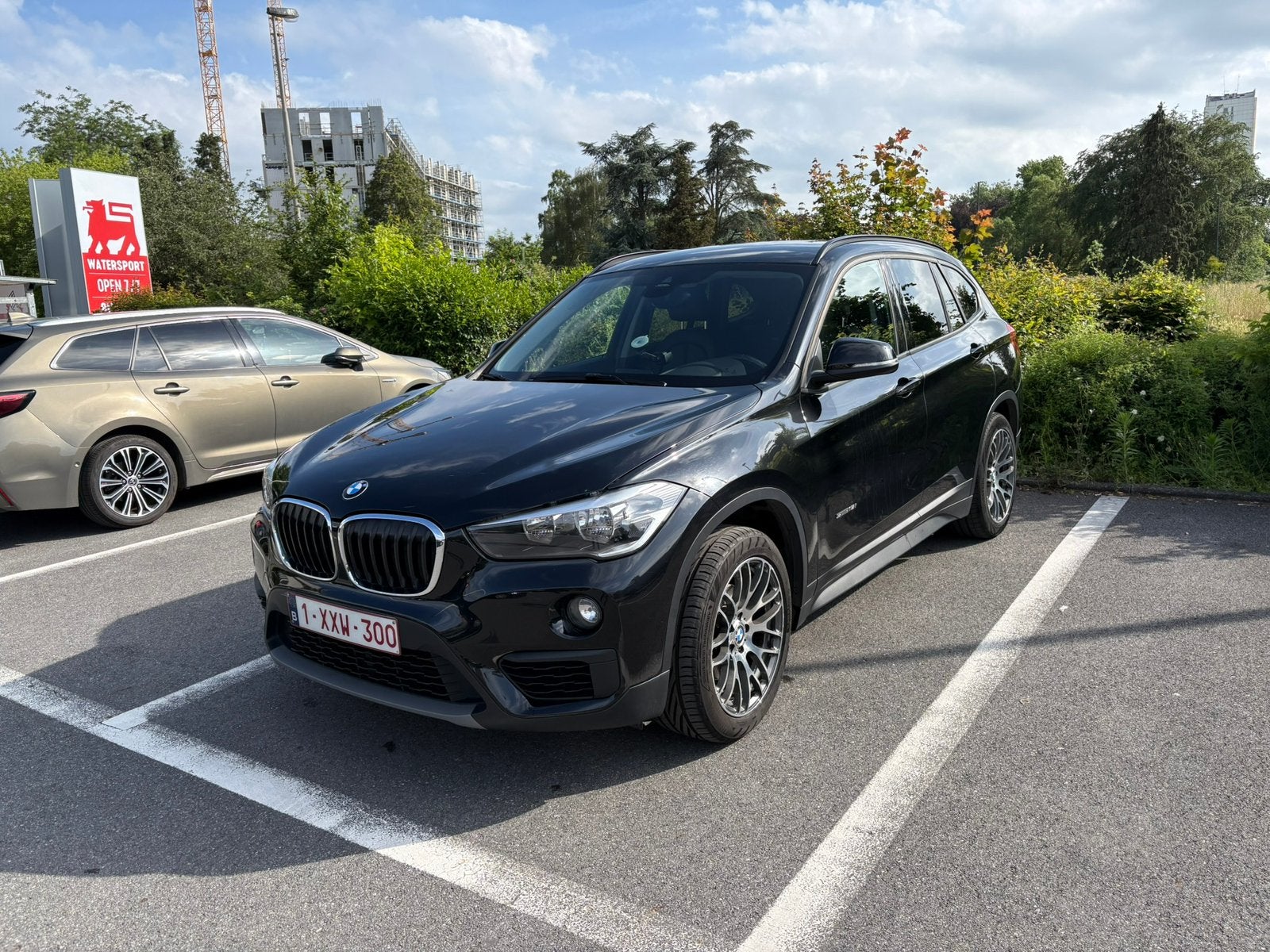 BMW X1 zwart S-Drive, Autos, Achat, Noir, 5 portes, 5 places
