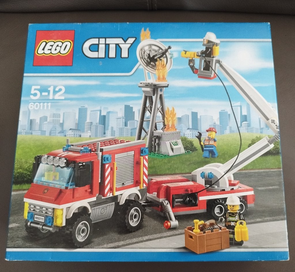 Lego city 60111 camion de pompier neuf, Neuf, City, Lego, Ensemble complet