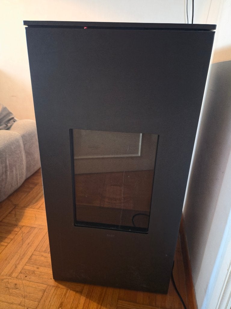 QUBIC SAEY 8 kW  Pellet kachel, Ophalen, Zo goed als nieuw, Kachel