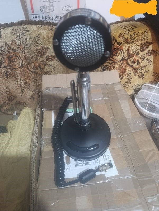 MICRO DE TABLE ASTATIC D104SP, Télécoms, Émetteurs & Récepteurs, Envoi, Utilisé, Émetteur et Récepteur
