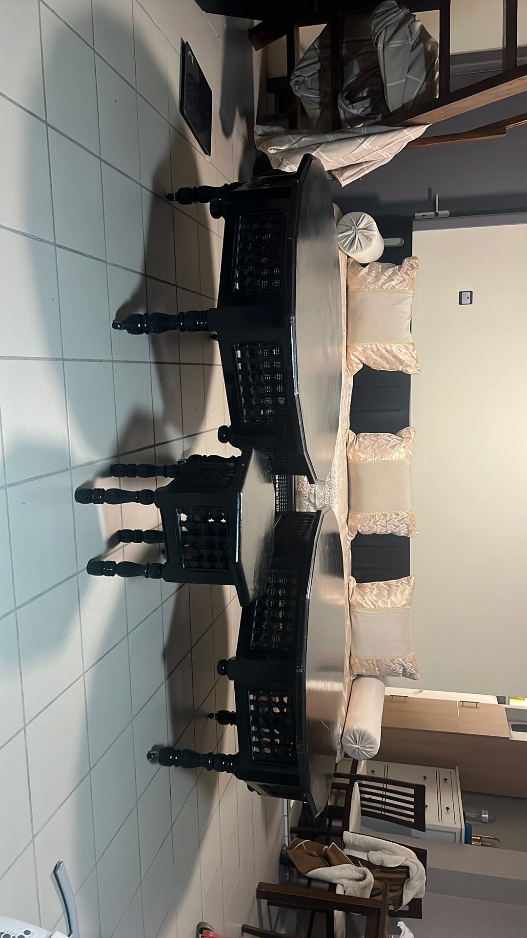 2 Table de salon marocain 100€ livraison gratuite, Rond, 100 à 150 cm, Enlèvement, Utilisé