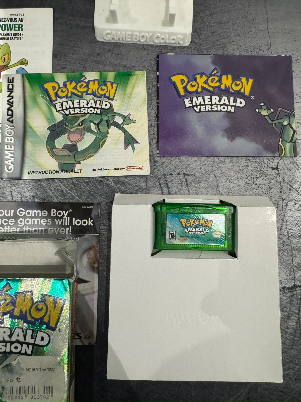 Pokemon Emerald CIB version américaine, Enlèvement ou Envoi, Utilisé