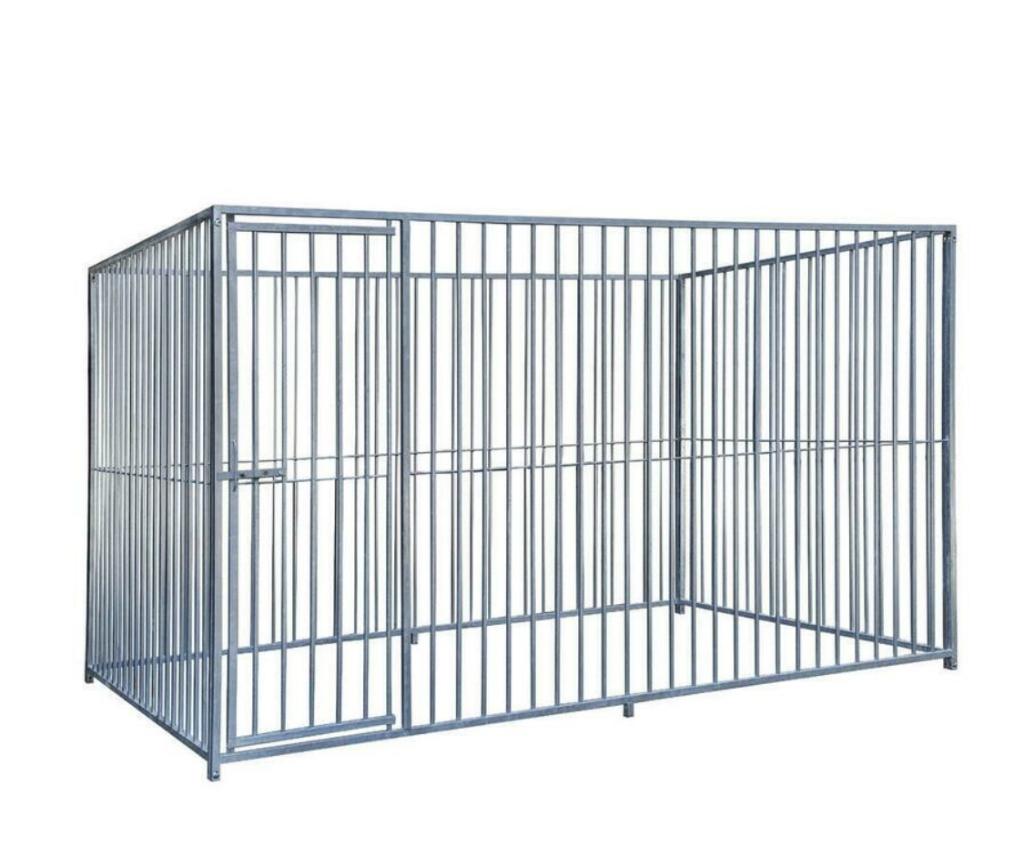 Dubbele hondenren, Comme neuf, Enlèvement, 100 cm ou plus, Chenil chien