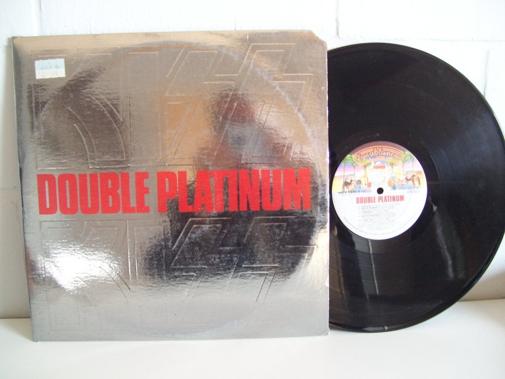 KISS  double platinum  ( 2 lps ), Cd's en Dvd's, Vinyl | Hardrock en Metal, Gebruikt, Verzenden, Hardrock, 12 inch