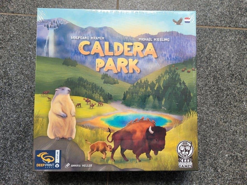 Bordspel Caldera park, Een of twee spelers, Ophalen, Nieuw, Keep exploring games