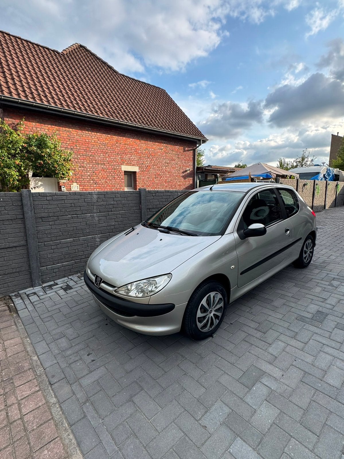 Peugeot 206  - 1.4i - bwj 2006 - gekeurd voor verkoop✅, Auto's, Zwart, Handgeschakeld, Particulier, Euro 4