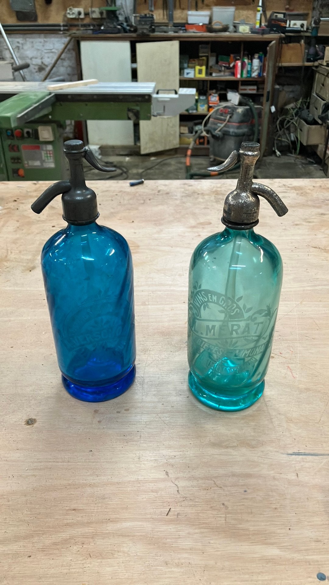 Bouteilles à eau de seltz, Antiquités & Art, Enlèvement ou Envoi