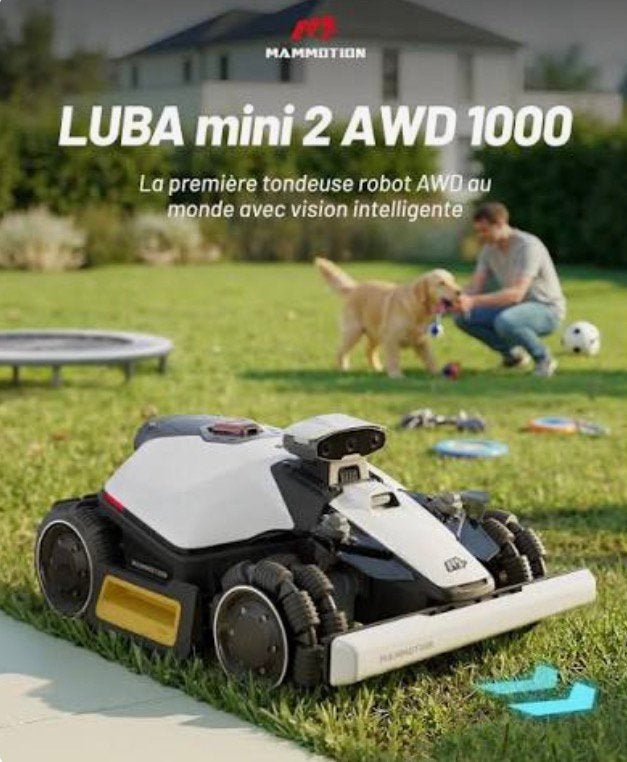 Tondeuse gazon LUBA MINI 2 AWD 1000, Jardin & Terrasse, Enlèvement, Neuf