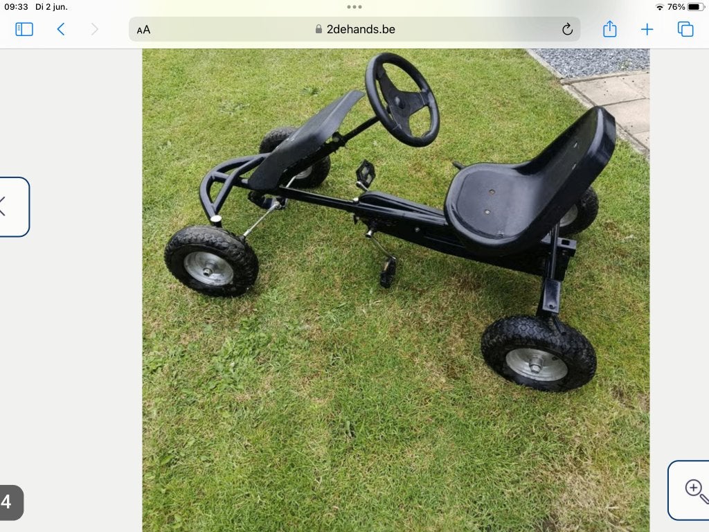 Go cart, Ophalen