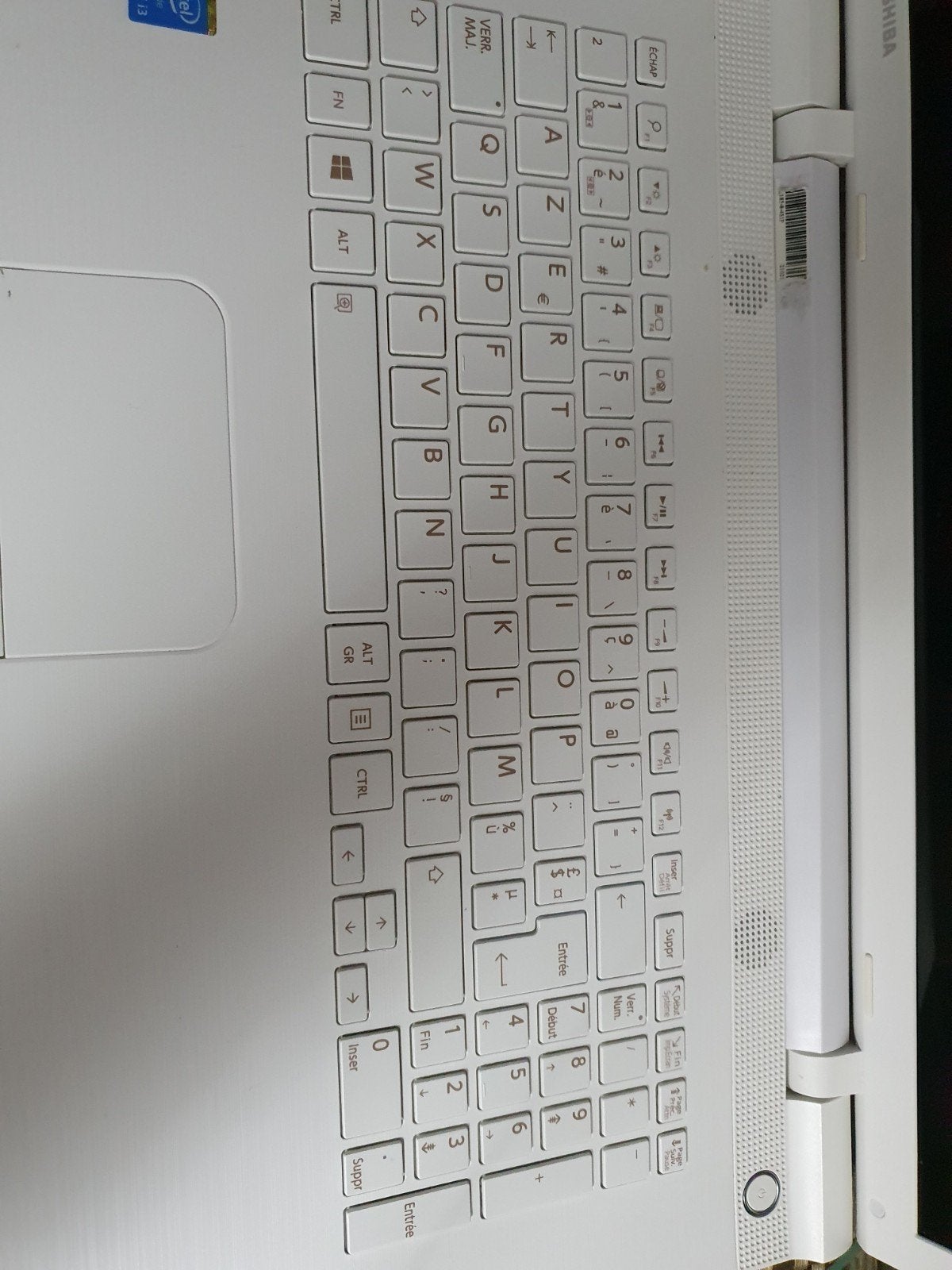 Ordinateur toshiba