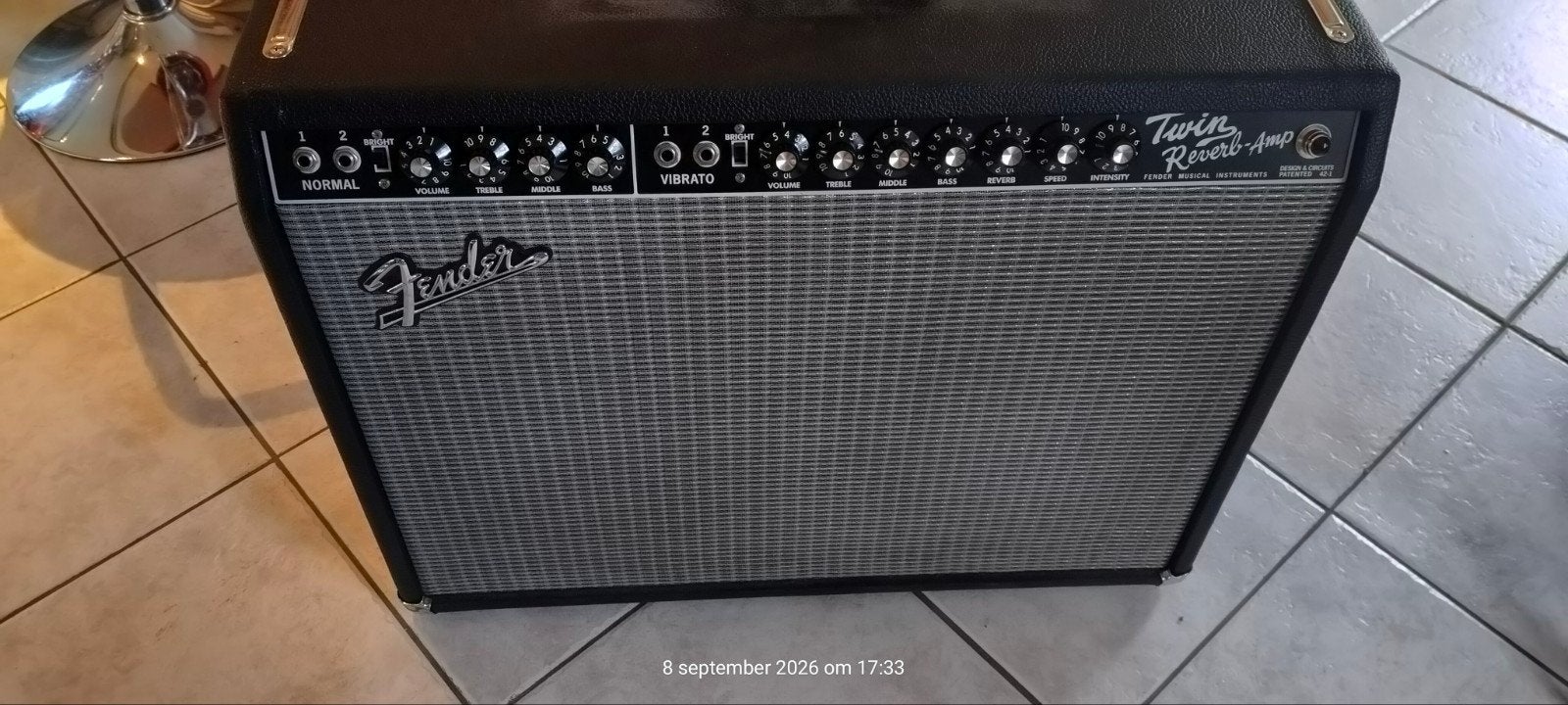 Réverbération double Fender 65, Musique & Instruments, Enlèvement
