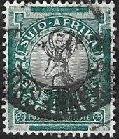 1 Postzegel Zuid-Afrika 1927 Diverse onderwerpen, Ophalen of Verzenden, Zuid-Afrika, Gestempeld