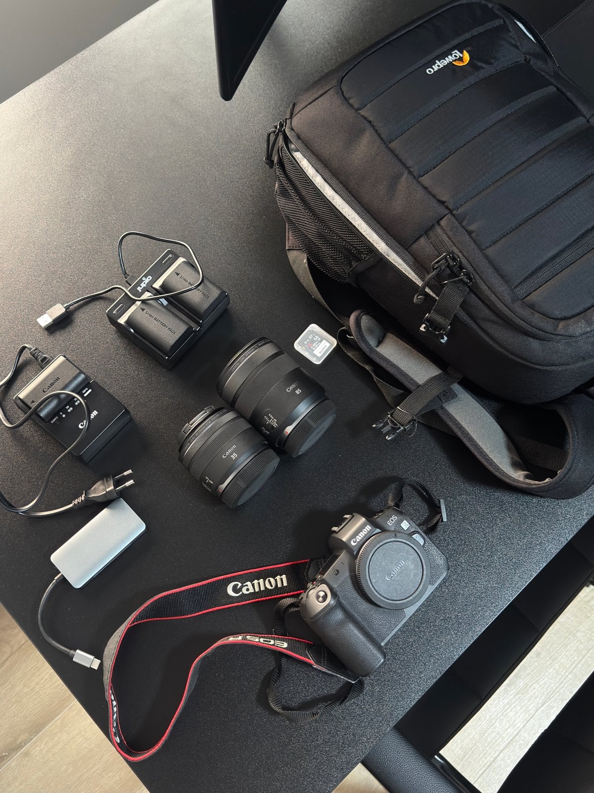 Camera uitrusting canon eos R, Ophalen, Zo goed als nieuw