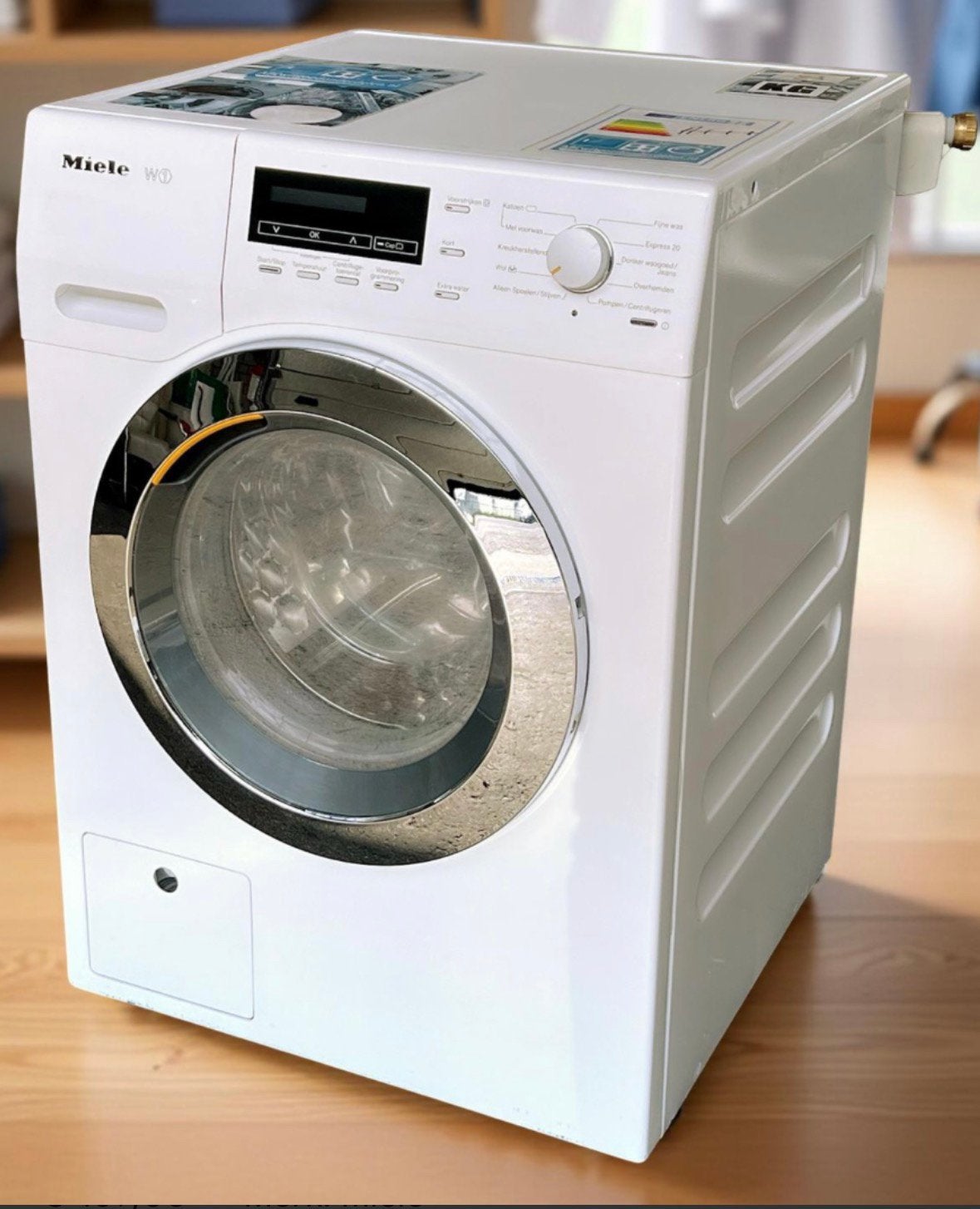 Wasmachine en droogkast, Elektronische apparatuur, Wasmachines, Ophalen, Zo goed als nieuw