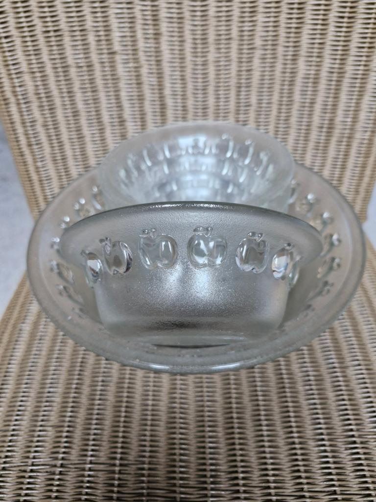 Verre pressé indonésien Pasari, Enlèvement, Comme neuf, Verre