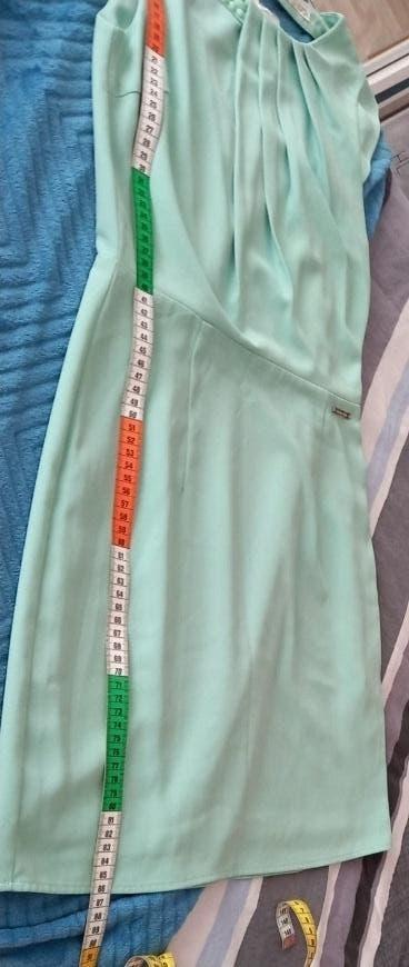 groen pastel kleedje Maison Espin maat Smal - NIEUW, Nieuw, Cocktailjurk, Ophalen of Verzenden, Maat 36 (S)