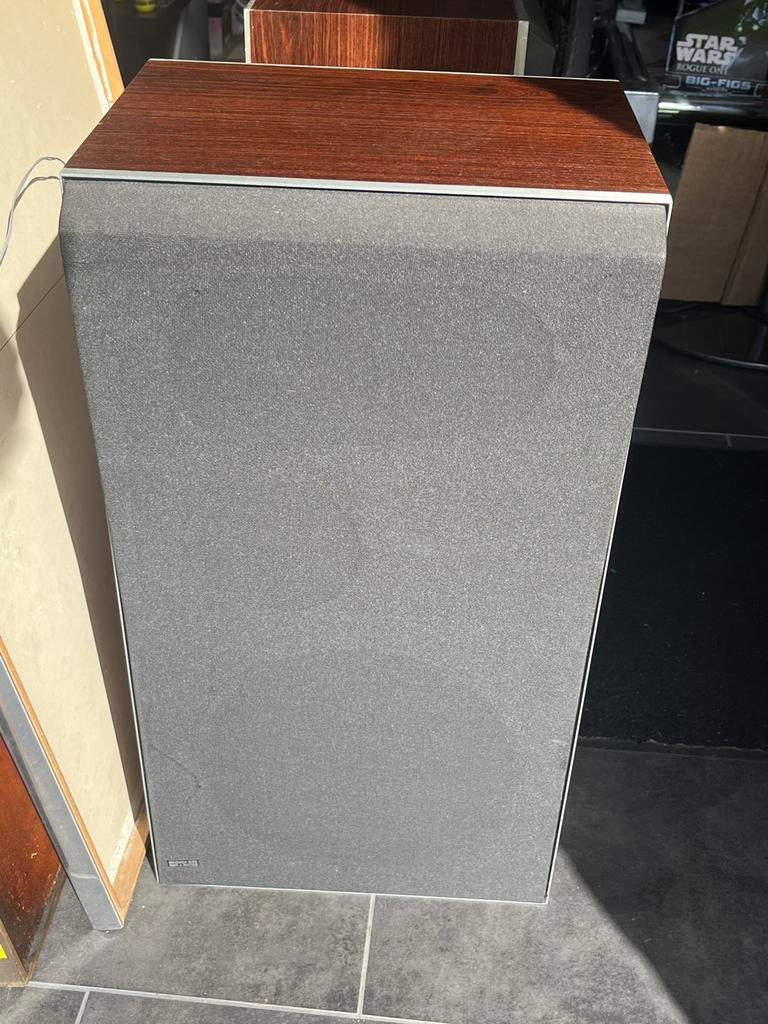 Bang Olufsen BeoVox S75, Zo goed als nieuw, 60 tot 120 watt, Front, Rear of Stereo speakers, Ophalen