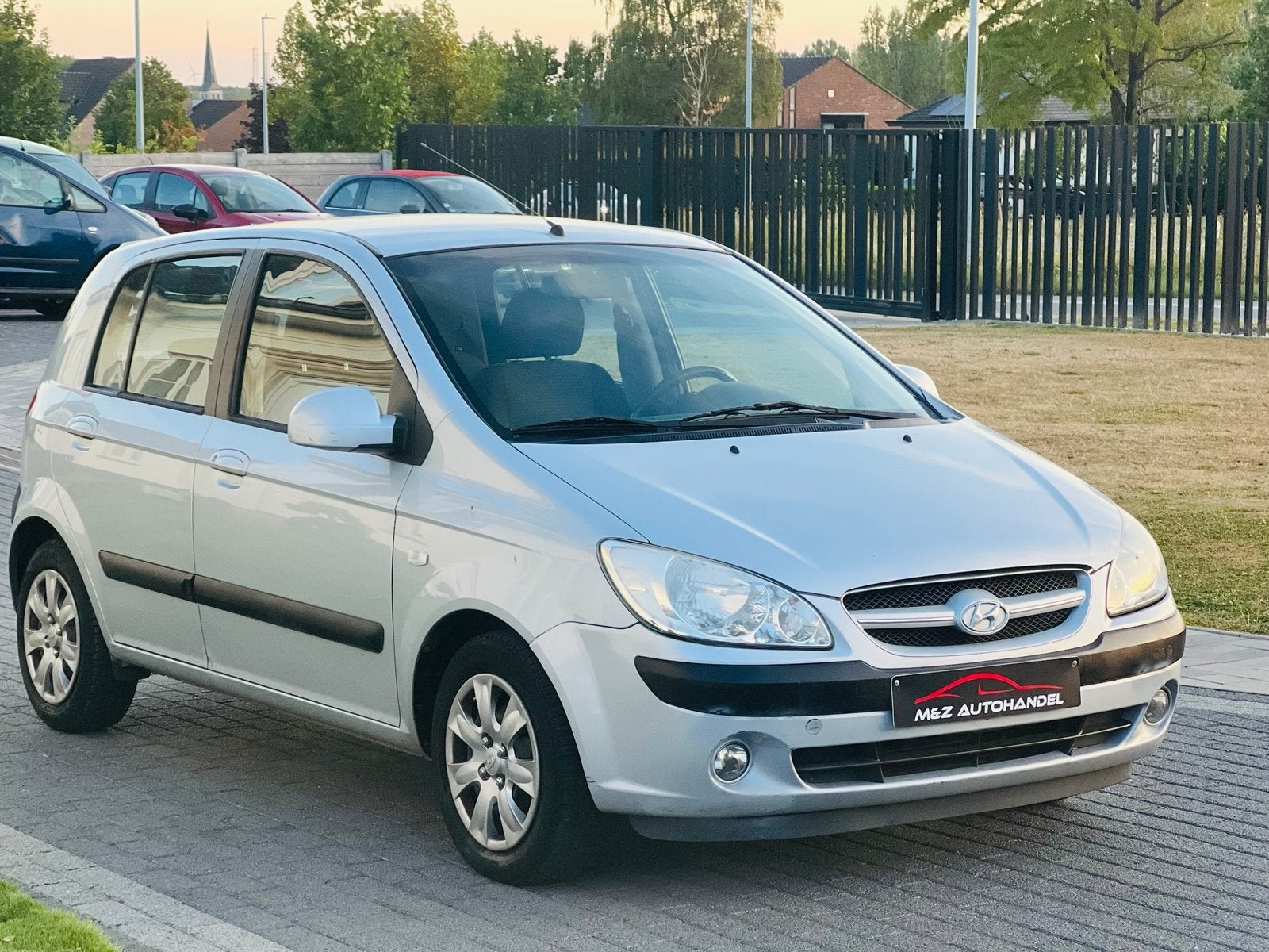 Hyundai Getz 1.4i benzine * Automaat * Airco * 5 deurs *, Autos, Hyundai, Argent ou Gris, Achat, Entreprise, Carnet d'entretien