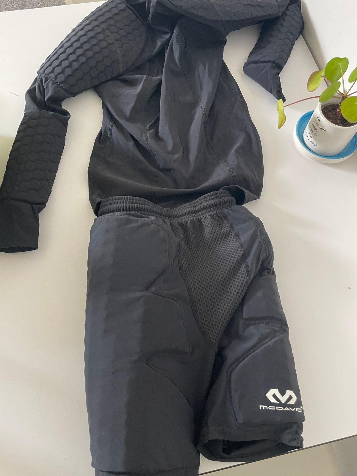 Keepersbescherming kids broek en trui McDavid, Ophalen, Zwart, Nieuw, Overige maten