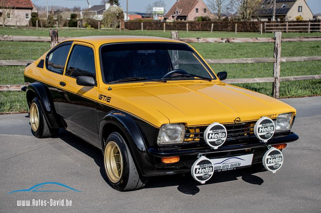 Opel Kadett C1 GT/E 1900 E Coupé/Oldtimer/Sparco/Hella, Achat, Entreprise, Noir, 2 portes