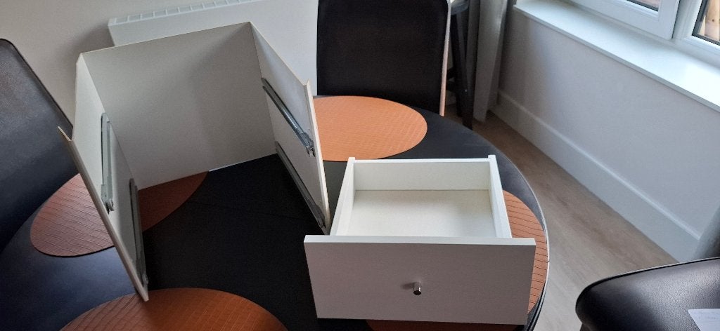 Ikea ( kalax) lades en deurtjes, Antiquités & Art, Enlèvement