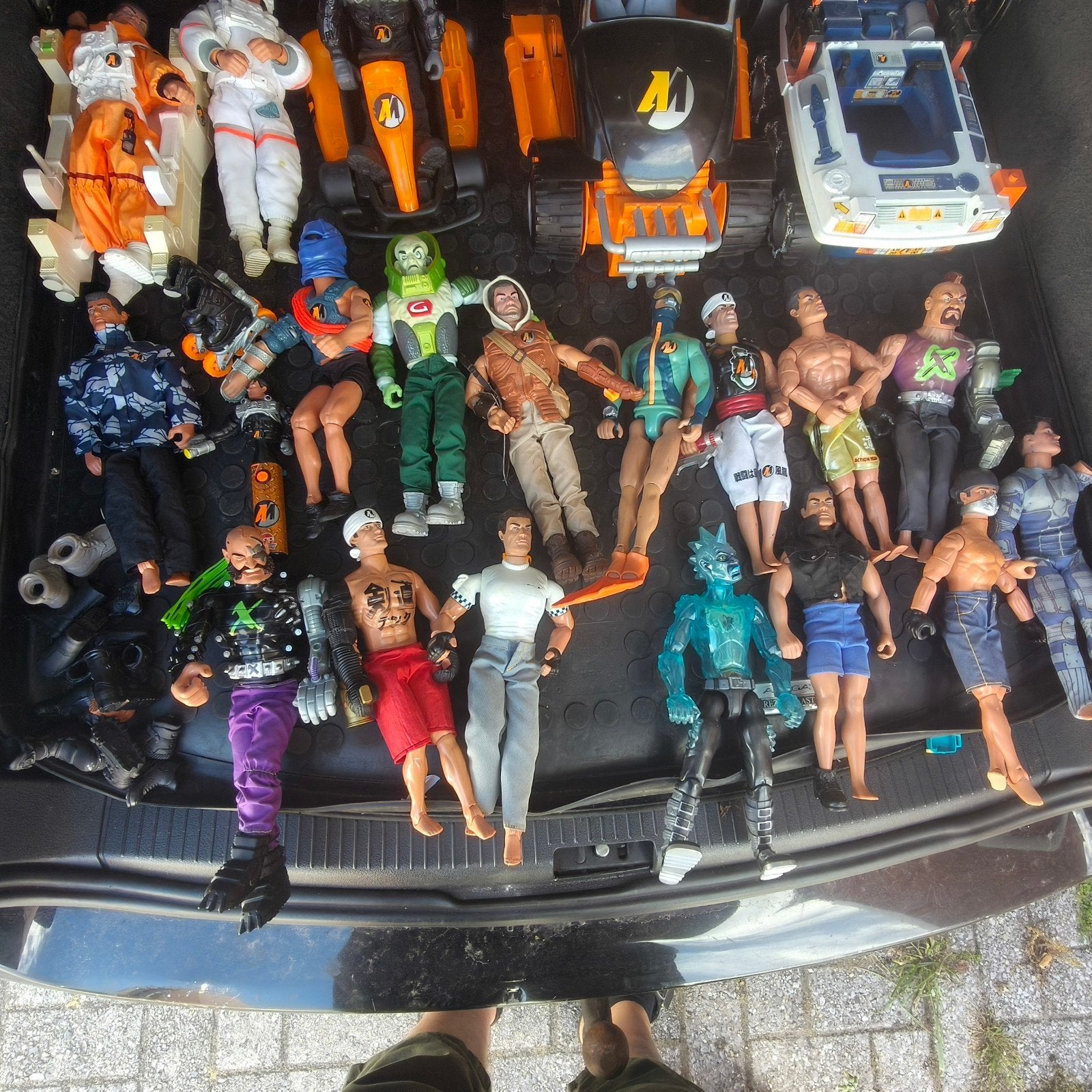 Te koop: Grote partij Action Man figuren & voertuigen, Ophalen