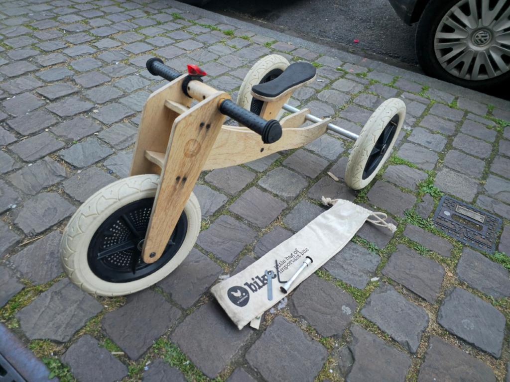 Kinderfiets, loopfiets Wishbone 3 in 1 of 2 in 1 compleet, Fietsen en Brommers, Ophalen, Wishbone