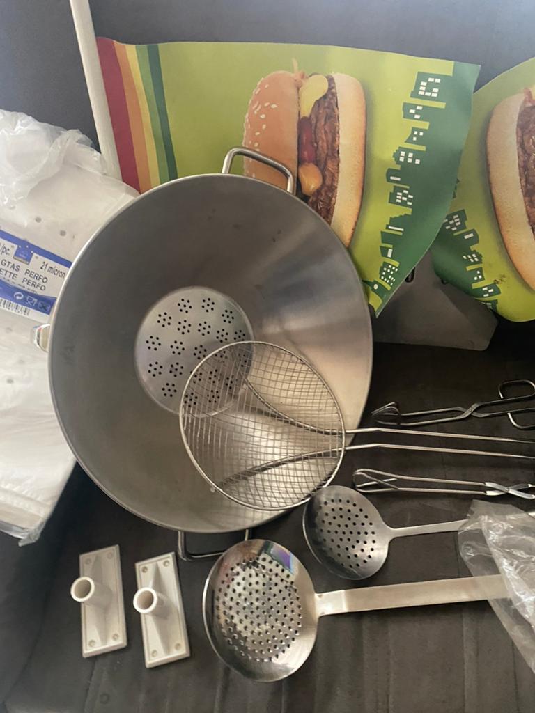 Frituurapparatuur, Ophalen, Zo goed als nieuw