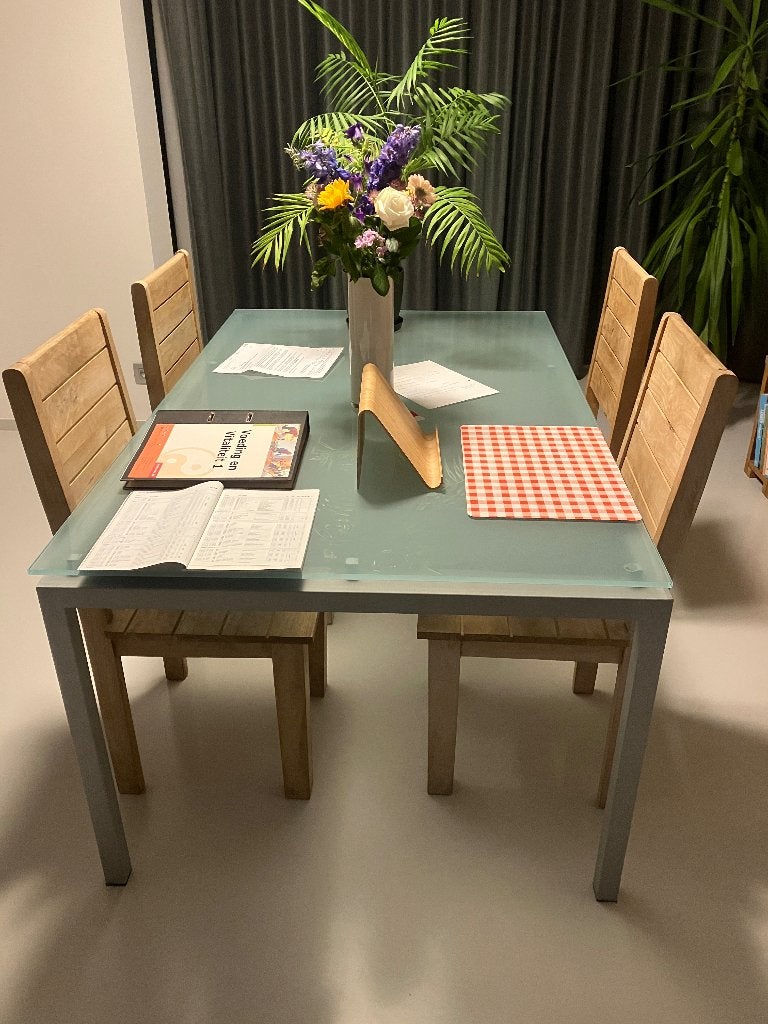 Eettafel 'Juventa', Quatre personnes, 150 à 200 cm, Enlèvement, Utilisé