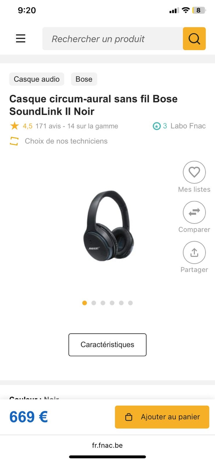 Bose beats sony, Ophalen, Zo goed als nieuw