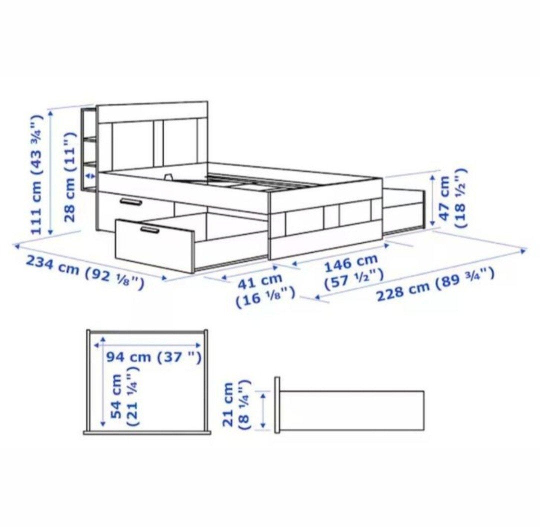Chambre à coucher blanche complète pour 2 personnes., Maison & Meubles, Chambre à coucher | Chambres à coucher complètes, Enlèvement