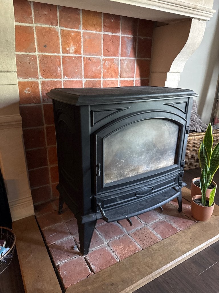 Dovre 760 CB onderdelen., Huis en Inrichting, Kachels, Ophalen, Gebruikt, Houtkachel, Vrijstaand