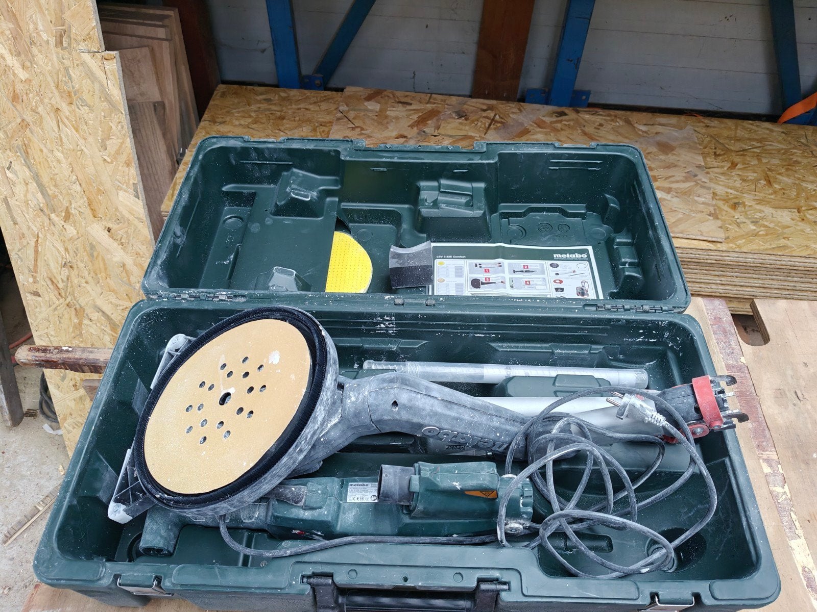 Metabo UFO, Enlèvement