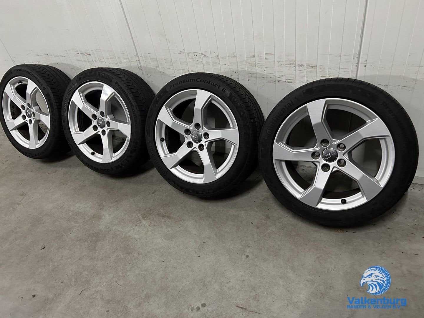 6-7mm! Originele Audi A3 S3 8V 17 inch velgen 5x112 zomerban, Pneus et Jantes, Véhicule de tourisme, Pneus été, -
