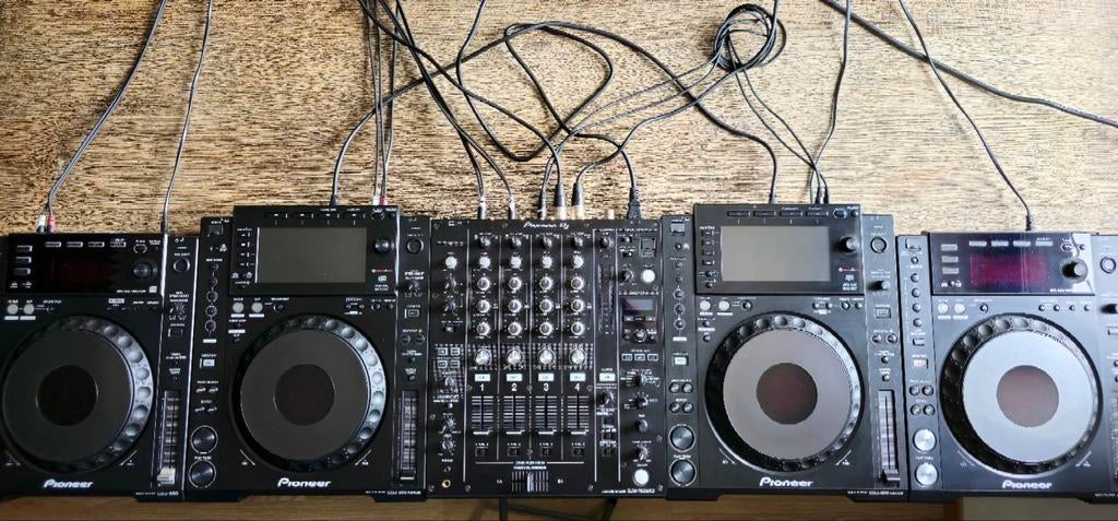 PIONEER SET: DJM 750 MK2 + 2X CDJ 900 NEXUS + 2X CDJ 850 K, Muziek en Instrumenten, Ophalen, Pioneer