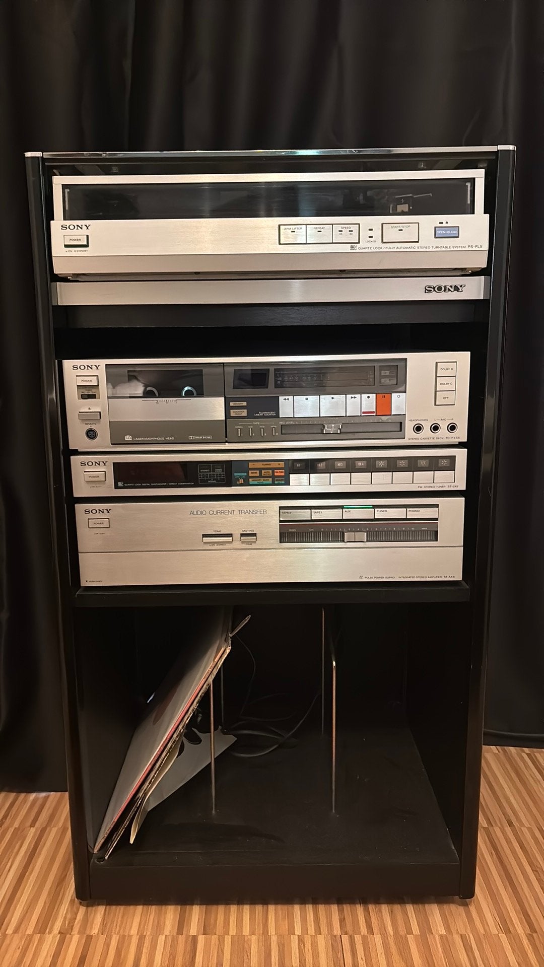 TA-AX6 PS-FL5 van Sony uit de jaren 80..., Audio, Tv en Foto, Ophalen, Zo goed als nieuw, Sony