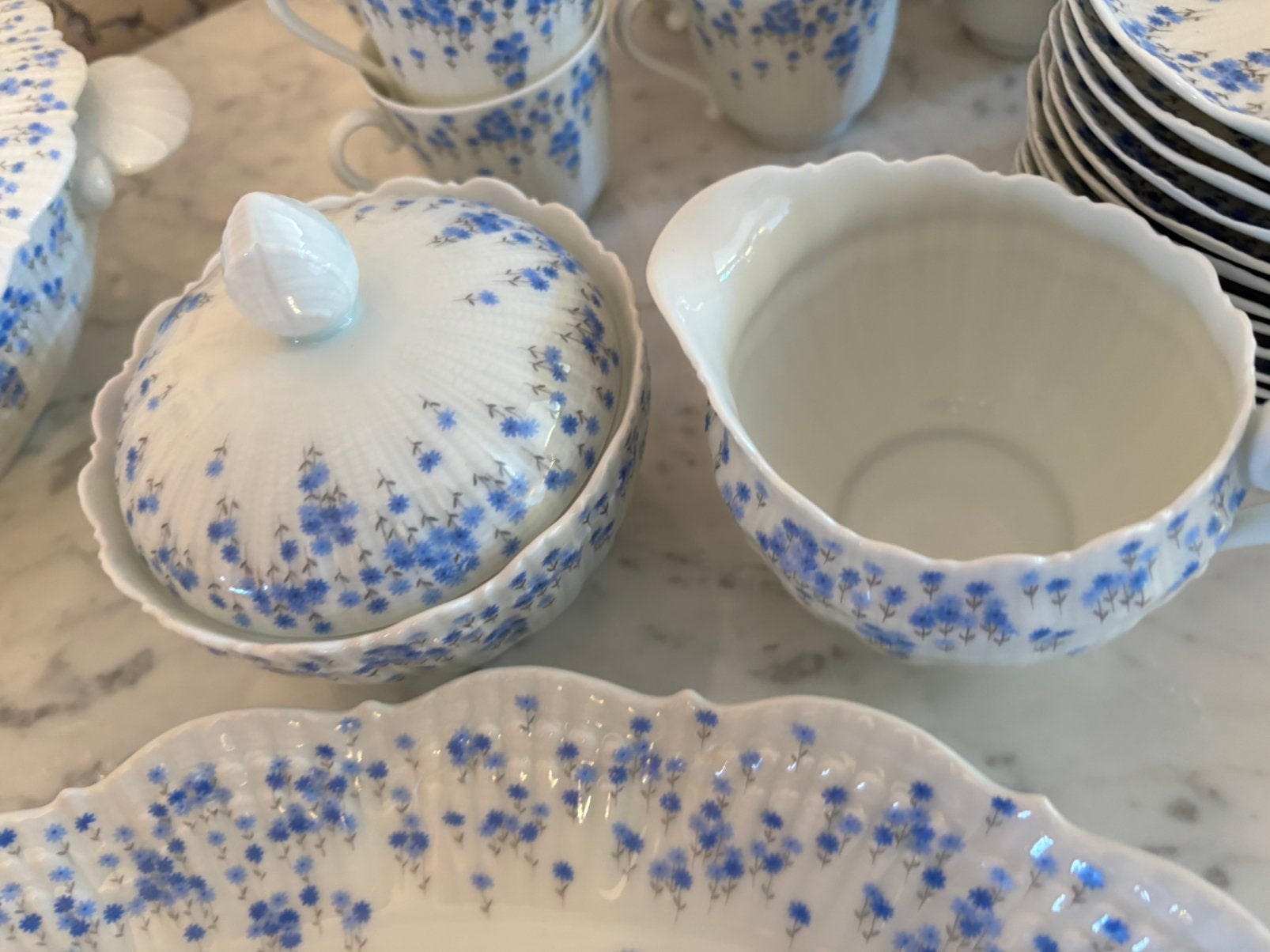 Magnifique service de table en porcelaine de limoges, Verzamelen, Ophalen, Zo goed als nieuw