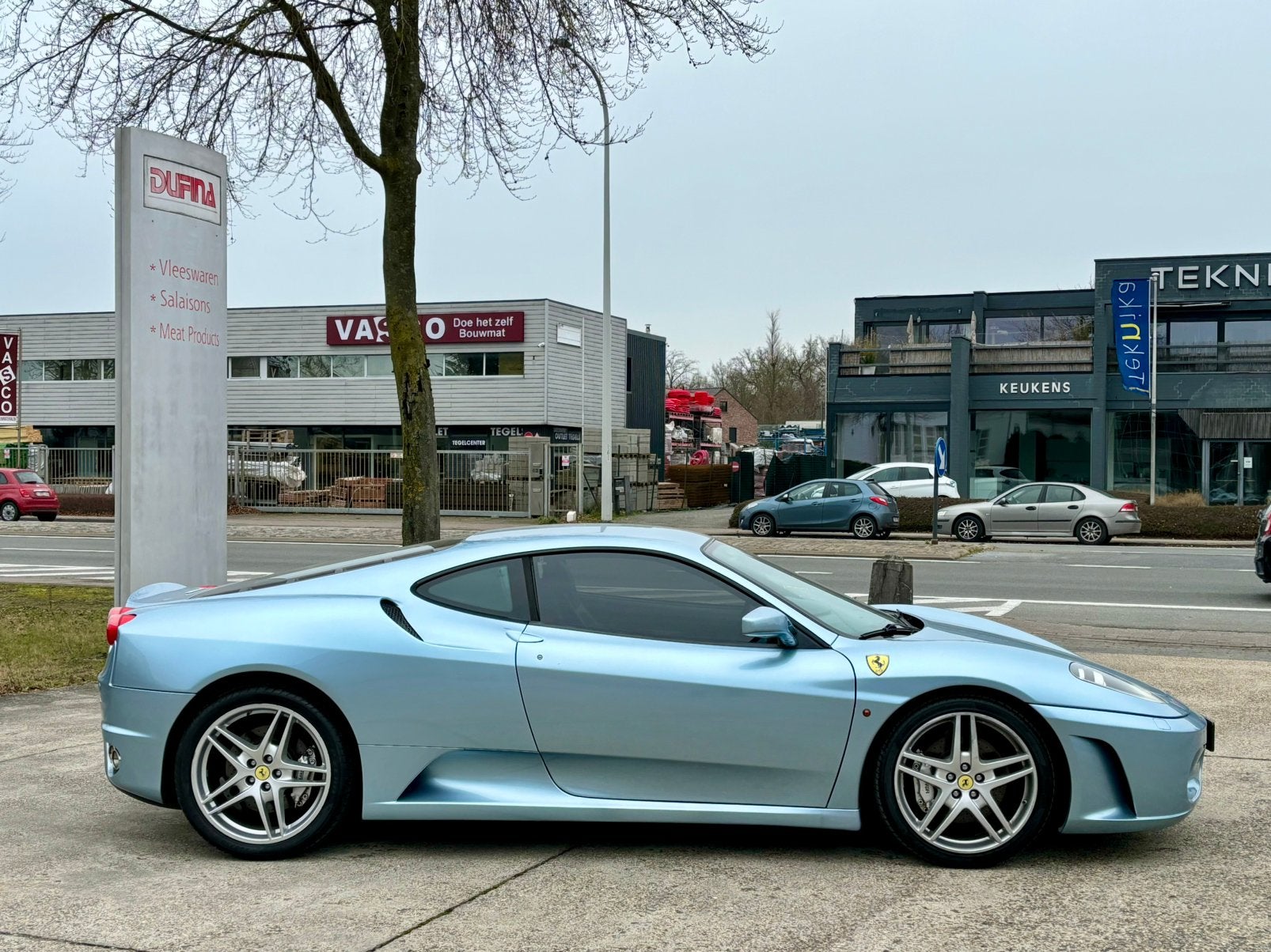 FERRARI F430 4.3 V8 F1 V10 64000KM MATRICOLA, Autos, Cuir, Achat, Bleu, 2 portes