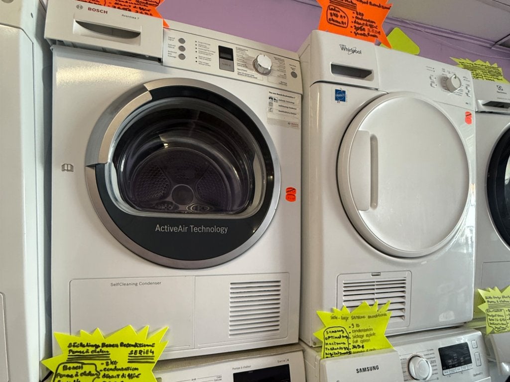 1 An garantie Sèche-linge pompe à chaleur Bosch Ecologic A++, Enlèvement, Utilisé, Séchoir à linge