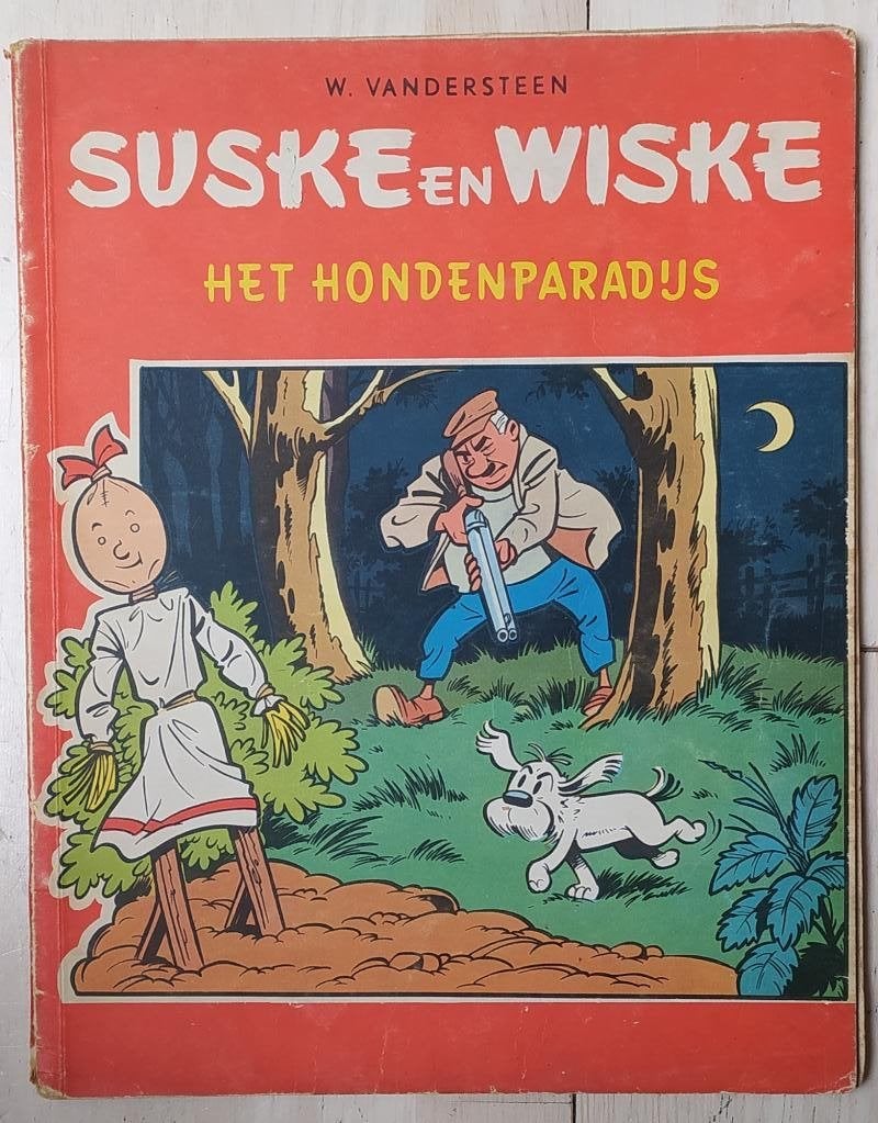 Suske en Wiske - Het hondenparadijs ( 1962 ), Boeken, Stripverhalen, Ophalen of Verzenden