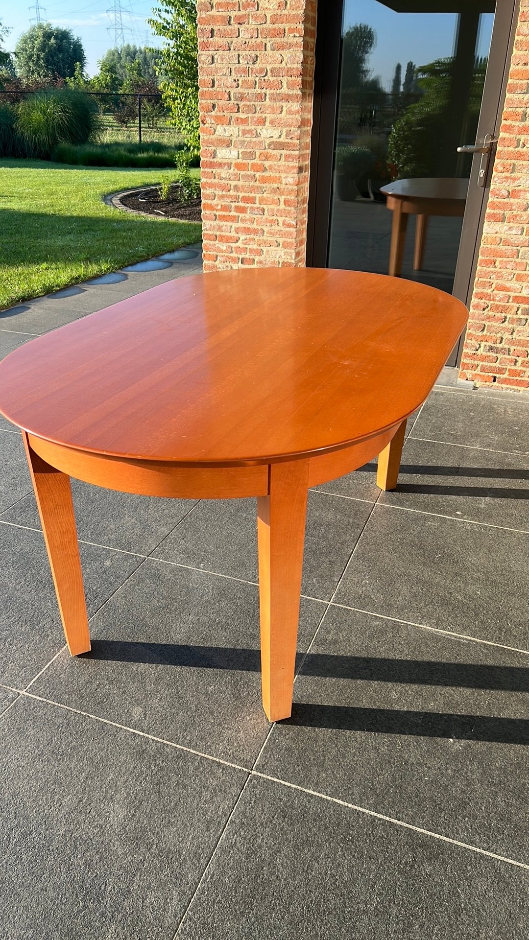 Eettafel 160x100x74, Ophalen, Gebruikt