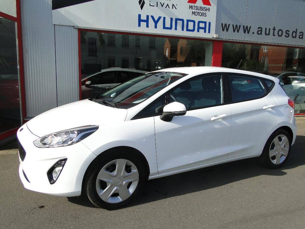 FORD FIESTA CARPLAY **** 6 OP STOCK ***, Auto's, Stof, Wit, Bedrijf, 5 deurs