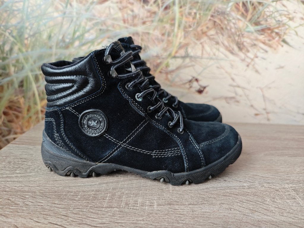 Mephisto Allrounder maat 39 ( EUR 6 / US 8,5 ), Mephisto, Zwart, Zo goed als nieuw, Wandelschoenen