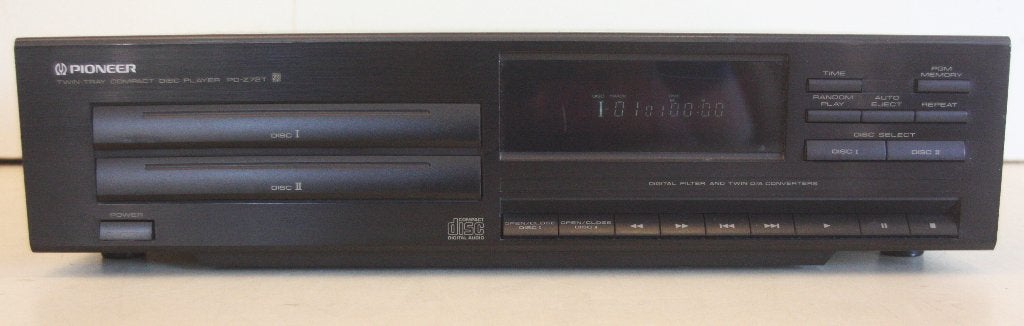Pioneer PD-Z72T Twin-Tray CD-Player / Met Random Functie, TV, Hi-fi & Vidéo, Enlèvement ou Envoi, Comme neuf, Pioneer