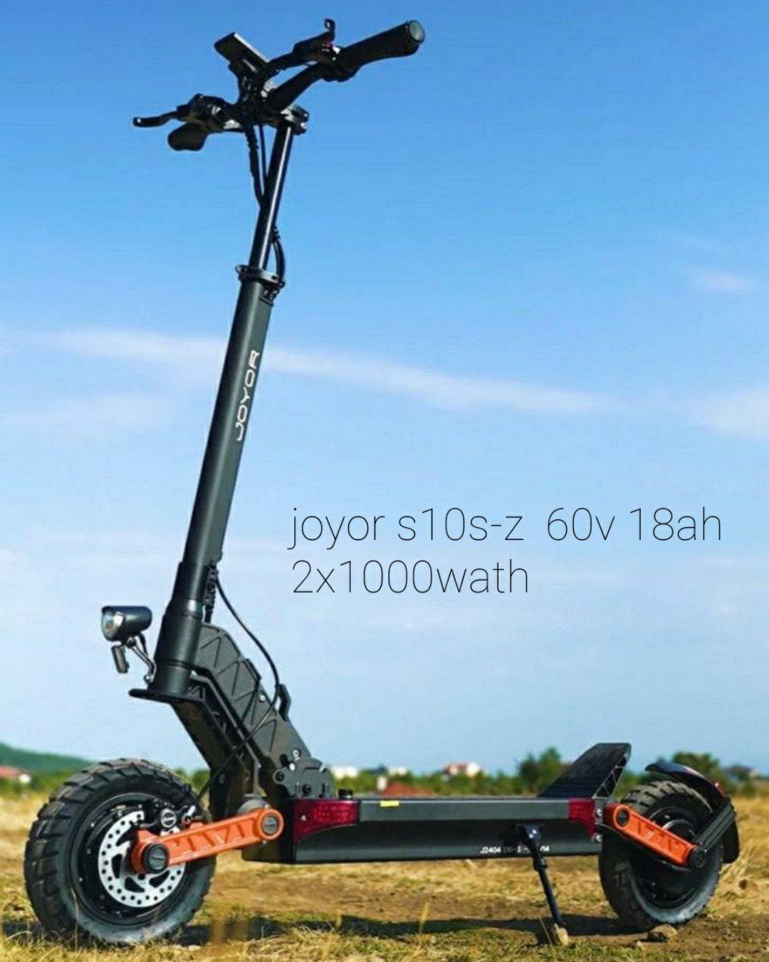Joyor S10s-z 60V, deux moteurs 2x1000wath, neuf dans la boît, Vélos & Vélomoteurs, Trottinettes, Enlèvement ou Envoi, Neuf