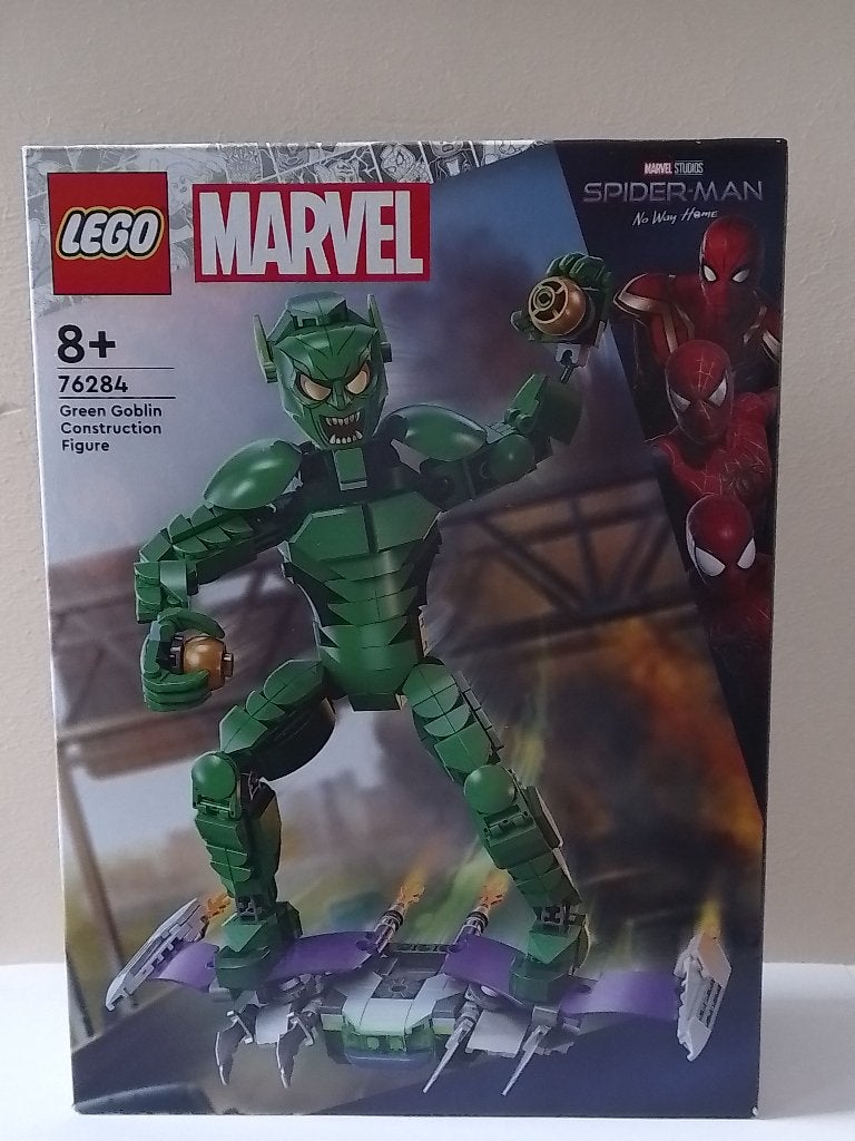 Lego - Marvel Spider-man - Green Goblin Construction Figure, Neuf, Enlèvement ou Envoi, Marvel, Instructions incluses