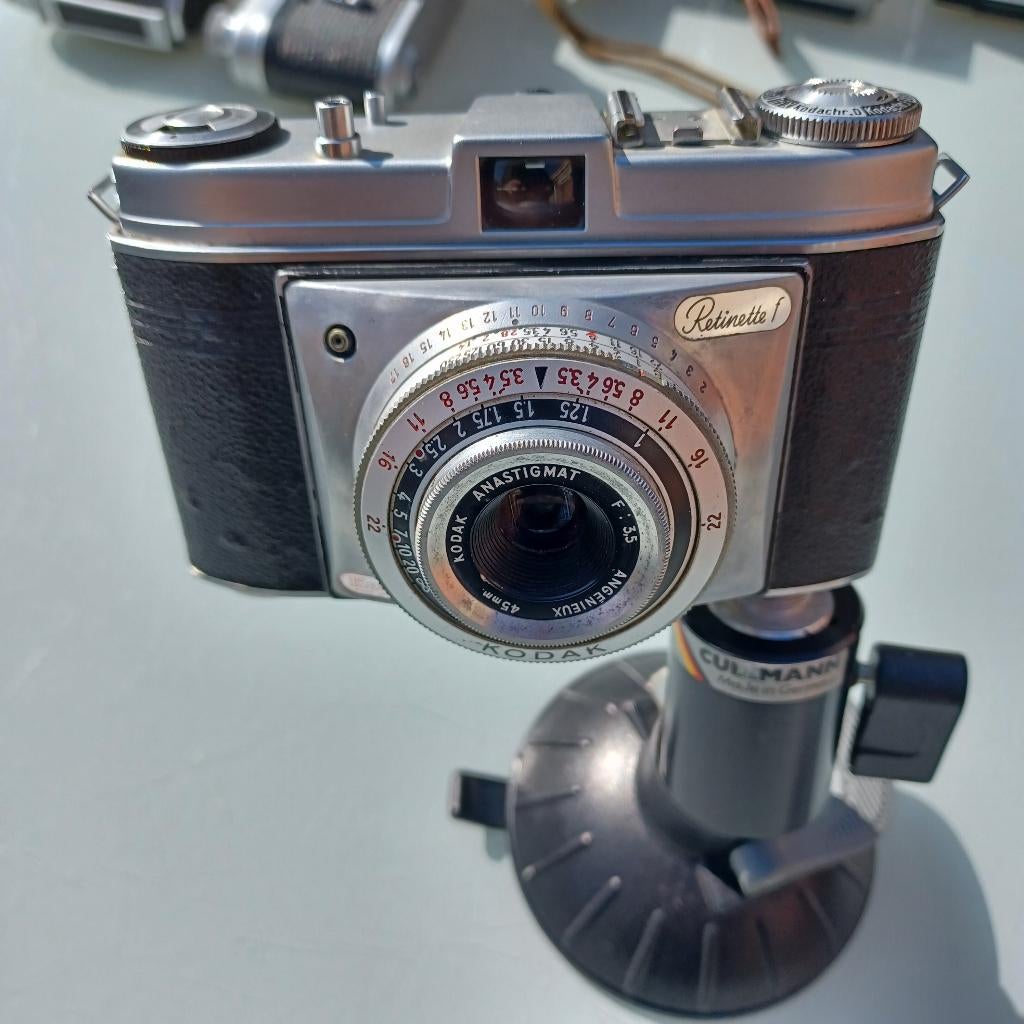 Kodak Retinette F avec Angénieux Anastigmat 45 mm f/3.5, Enlèvement ou Envoi, Utilisé, Compact, Kodak